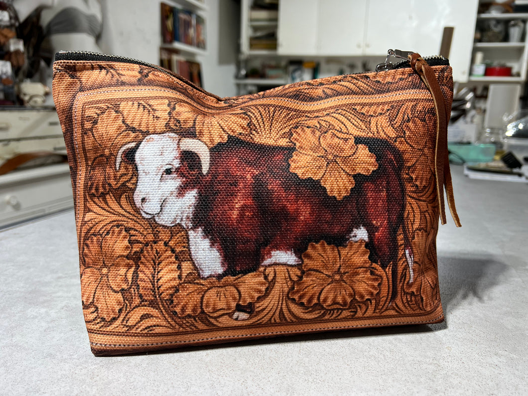 Carved Hereford - Makeup/Shaving Bag