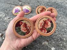 Needlepoint Bridle Rosettes