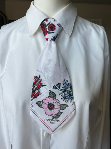 Peewee Tie- Australian Wildflowers