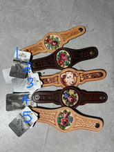 Petit Point Cuffs- Flowers