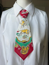 Peewee Tie- Vintage Bullfight Bandana