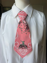 Peewee Tie- Pink Bronc Bandana