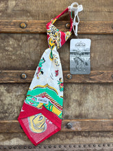 Peewee Tie- Vintage Bullfight Bandana
