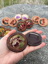 Needlepoint Bridle Rosettes