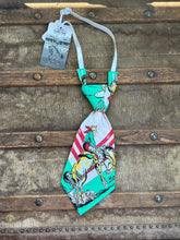 Peewee Tie- Vintage Cowboy Bronc Bandana