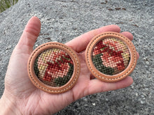 Needlepoint Bridle Rosettes