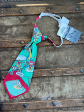 Peewee Tie- Green Vintage Cowboy Bandana