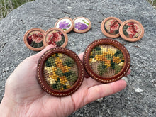 Needlepoint Bridle Rosettes