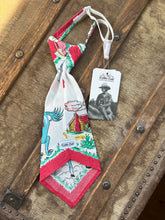 Peewee Tie- Vintage Cowgirl Riding Bandana