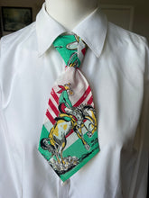 Peewee Tie- Vintage Cowboy Bronc Bandana