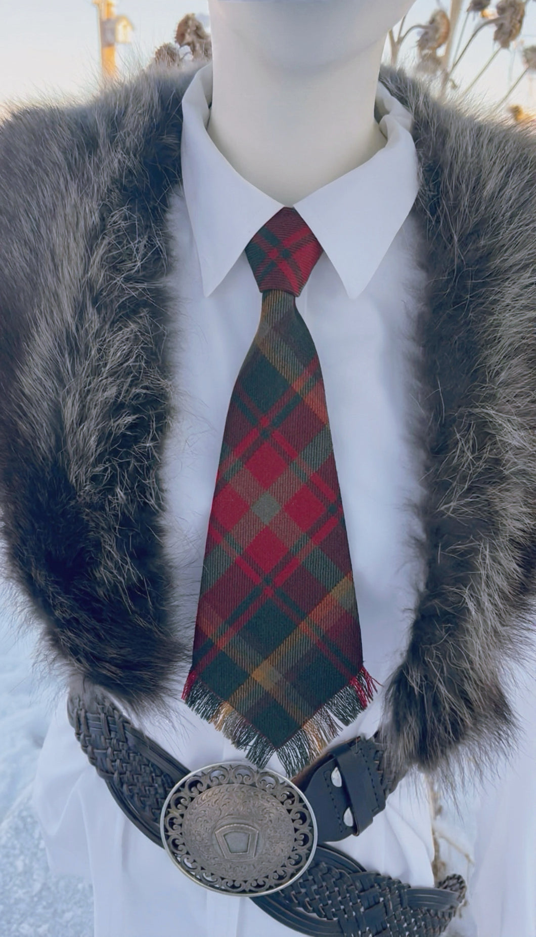 Peewee Tie- Canadian Wool Tartan
