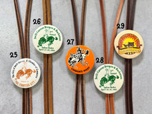 1960's/1970's/1980's Button Pin Bolo Tie Necklaces