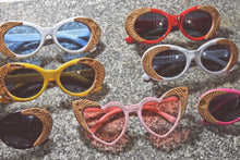 Carved Leather Sunglasses