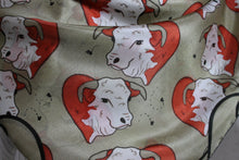 Norman the Adore-a-Bull Hereford™ 100% Silk Scarf