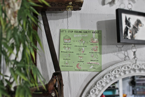 'Let's Stop Feeling Guilty About...' Barn/Shop Poster