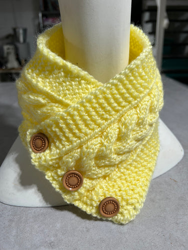 The Cowgirl Cowl- Yellow