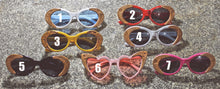 Carved Leather Sunglasses